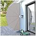 Tenda Laterale per Terrazza Pieghevole Crema 200 cm - Foto miniatura 2