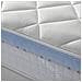 Materasso Viscoelastico Gel Active 150 X 190 X 25 Cm, 1 Cm Di Visco-gel Di 65 Kg / m3 + Zone Indipendenti + Fermezza: Media + Estremamente Resistente - Foto miniatura 2