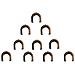10xlower Roller Bushing M521, m525, p3015#bsh-p3015 - Foto miniatura 3