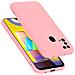 Custodia Compatibile Con Samsung Galaxy M31 In Liquid Rosa - Coperchio Protettivo In Silicone Tpu Flessibile - Foto miniatura 4