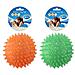 Tpr Hedgehog Palla Arancione / Verde 8cm S - Foto miniatura 1