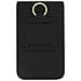 Custodia Da Cintura Smartphone Multi Tasca Verticale Con Bottone Magnetico Nera - Foto miniatura 3