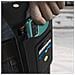 Custodia Da Cintura Smartphone Multi Tasca Verticale Con Bottone Magnetico Nera - Foto miniatura 5
