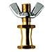 Adattatore 5/8'' M Esagononale per Super Clamp Colore Ottone / Argento - Foto miniatura 1