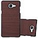 Custodia Compatibile Con Samsung Galaxy A5 2016 In Wooden Caffè - Coperchio Protettivo In Silicone Tpu Flessibile - Foto miniatura 1