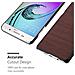 Custodia Compatibile Con Samsung Galaxy A5 2016 In Wooden Caffè - Coperchio Protettivo In Silicone Tpu Flessibile - Foto miniatura 6