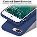 Custodia Compatibile Con Apple Iphone 8 Plus / 7 Plus / 7s Plus In Liquid Blu - Coperchio Protettivo In Silicone Tpu Flessibile - Foto miniatura 4