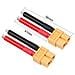 6 Coppie Cavi Connettore Xt60 Femmina E Maschio Spina 12awg Filo Di Silicone Con Cappuccio Protettivo Per Rc Drone Caricabatteria Per Auto Lipo - Foto miniatura 6