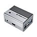 Tinker 2 Custodia in Alluminio senza Ventola 2x USB Colore Acciaio Inossidabile - Foto miniatura 1