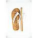 Ditsy Flip Flops N1400002-11010, Donne, Bianca, 36 - Foto miniatura 3