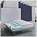 Materasso Piazza E Mezza Sonia, Materasso In Memory Foam E Molle Insacchettate, 100% Made In Italy, Anti Acaro E Anallergico, Cm 120x190h26 - Foto miniatura 1
