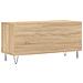 Mobile Porta Dischi Rovere Sonoma 100x38x48cm Legno Multistrato - Foto miniatura 5