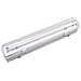 Plafoniera Stagna Led Tubo Fluorescente Grigio Policarbonato 126 Cm - Foto miniatura 1