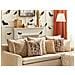 Cuscino Decorativo Mortesti Velluto 45 X 45 Cm Beige Chiaro - Foto miniatura 1
