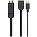 A122-0642 cavo e adattatore video 0,1 m HDMI tipo A (Standard) DisplayPort + USB Type-A Nero - Foto miniatura 1