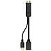 A122-0642 cavo e adattatore video 0,1 m HDMI tipo A (Standard) DisplayPort + USB Type-A Nero - Foto miniatura 2