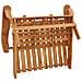 Set Salotto Da Giardino Adirondack 5pz Legno Massello Di Acacia - Foto miniatura 4