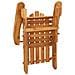 Set Salotto Da Giardino Adirondack 5pz Legno Massello Di Acacia - Foto miniatura 5
