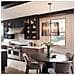Lampadario Contemporaneo Linara Acciaio Nero Ottone Naturale Ottone 6 Luci E14 - Foto miniatura 2