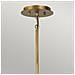 Lampadario Contemporaneo Linara Acciaio Nero Ottone Naturale Ottone 6 Luci E14 - Foto miniatura 5