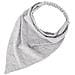 Foulard Triangolare - Accessorio Per Capelli Versatile Ed Elegante Grey - Foto miniatura 2