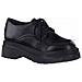 Black Casual Flats Scarpe Basse Sintetico E Tessile Scarpe Donna Nero Eu 37, 1-23730-27 001 - Foto miniatura 2