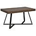 Tavolo allungabile 90x160/264 cm Booster noce gambe antracite - Foto miniatura 1