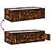 Divano Letto Con Cassetti Senza Materasso Rovere Fumo 90x190 Cm - Foto miniatura 6