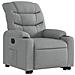 Poltrona Reclinante Alzapersona Elettrica Grigio Chiaro Tessuto - Foto miniatura 4