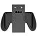 Caricatore Per Controller Switch2 Compatibile Con Manopole Sinistra E Destra, Design Nero Con Impugnatura Rimovibile - Foto miniatura 1