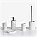 Set Da 5 Accessori Per Il Bagno Perene Terrazzo Bianco - Foto miniatura 2