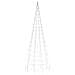 Albero di Natale a LED su Asta della Bandiera 550 LED Blu 300cm - Foto miniatura 5