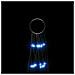 Albero di Natale a LED su Asta della Bandiera 550 LED Blu 300cm - Foto miniatura 6