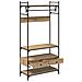 Guardaroba con cassetto rovere artigianale 89 x 39 x 184.5 cm - Foto miniatura 4