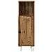 Set Mobili da Bagno 3 pz Legno Antico in Legno Multistrato - Foto miniatura 5