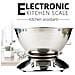 Bilancia Da Cucina Digitale In Acciaio Inox Con Ciotola - Capacità 5000g - Foto miniatura 5