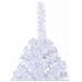Albero di Natale artificiale Bianco 240 cm PVC e Acciaio - Foto miniatura 7