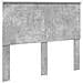 Testiera con testiera Grigio cemento 135 cm Legno multistrato - Foto miniatura 1