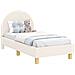 Struttura letto per bambini con testata Crema 70 x 140 cm - Foto miniatura 1