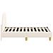 Struttura letto per bambini con testata Crema 70 x 140 cm - Foto miniatura 6