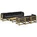 Set Divani da Giardino 8pz con Cuscini Legno Impregnato di Pino - Foto miniatura 1