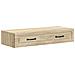 Tavolino da Parete Laterale Rovere Sonoma 87,5 x 34,5 x 17 cm - Foto miniatura 1