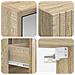 Set di Armadi da Bagno 5 pcs Rovere Sonoma 40 x 10,5 x 60,5 cm - Foto miniatura 8