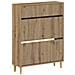 Mobile per scarpe ARNHEM 78 x 24 x 103 cm Legno ingegnerizzato - Foto miniatura 1