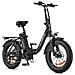 Dolphin Bicicletta Elettrica Pieghevole 20 pollici, Sospensione Anteriore 250W 25km /h, Batteria 36V 18,2Ah, Freni a Disco Meccanici, Bici Urbana per Spostamenti Casa-Lavoro, E-bike - Foto miniatura 7