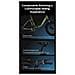Dolphin Bicicletta Elettrica Pieghevole 20 pollici, Sospensione Anteriore 250W 25km /h, Batteria 36V 18,2Ah, Freni a Disco Meccanici, Bici Urbana per Spostamenti Casa-Lavoro, E-bike - Foto miniatura 4