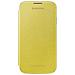Flip Cover Originale per Galaxy S4 - Giallo - Foto miniatura 2
