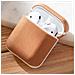 Cover Custodia Airpods 1 E 2 Vera Pelle Ricarica Wireless Nomad Color Cammello - Foto miniatura 4