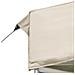 Gazebo Professionale Pieghevole in Alluminio 6x3 m Crema - Foto miniatura 7