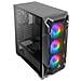 Case DF600 Flux Midi Tower ATX / micro ATX / Mini-ITX 2 Porte USB 3.2 Colore Nero (Finestrato) - Foto miniatura 4